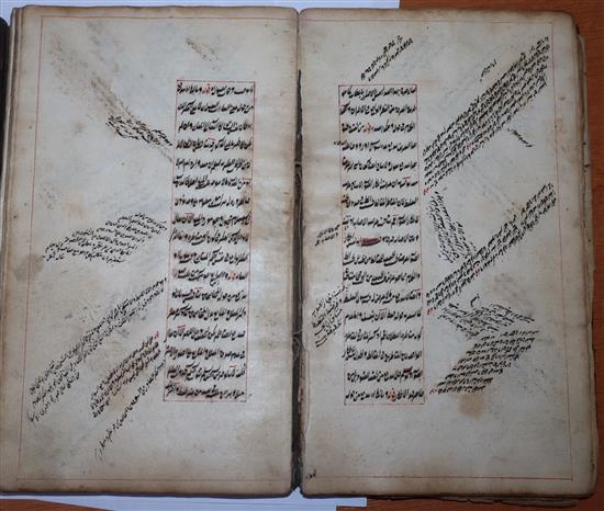 Attributed to Masoud Roumi Rahmettullah - an early 18th century Quran, the Roukka style calligraphic